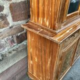 Buffet 2 corps sapin Alsace cottage 1920