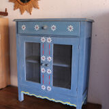 Small painted blue folk furniture – country spirit
