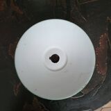 Green enameled sheet metal lampshade