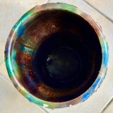 Charles Maes art nouveau ceramic vase in Sint-Amandsberg / Ghent in Belgium