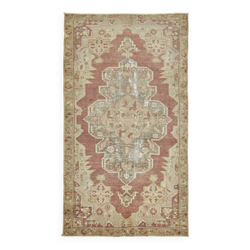 Turkish Vintage Anatolian Rug 136 cm x 240 cm