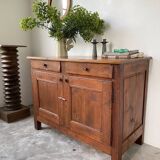 Jam cabinet, folk art furniture, oak, 19th century
