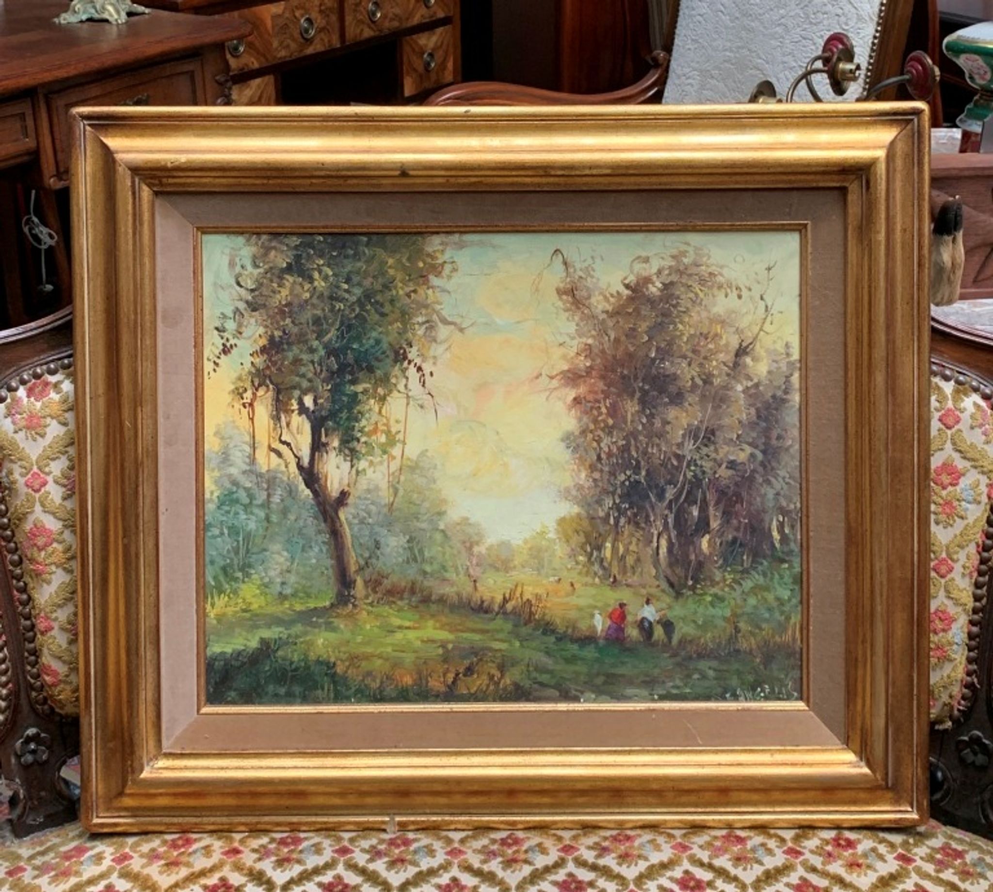 Painting "Forest landscape".