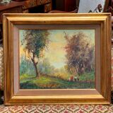 Painting "Forest landscape".