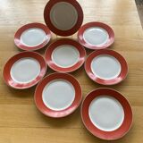 8 Limoges dessert plates