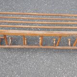 Coat rack bistro curved wood early twentieth century