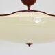 Large flush mount indirect light ceiling fixture from the Filmcasino in Vienna, 1950s.