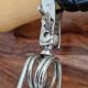 Vintage clamp lamp - Wood and metal - 70s