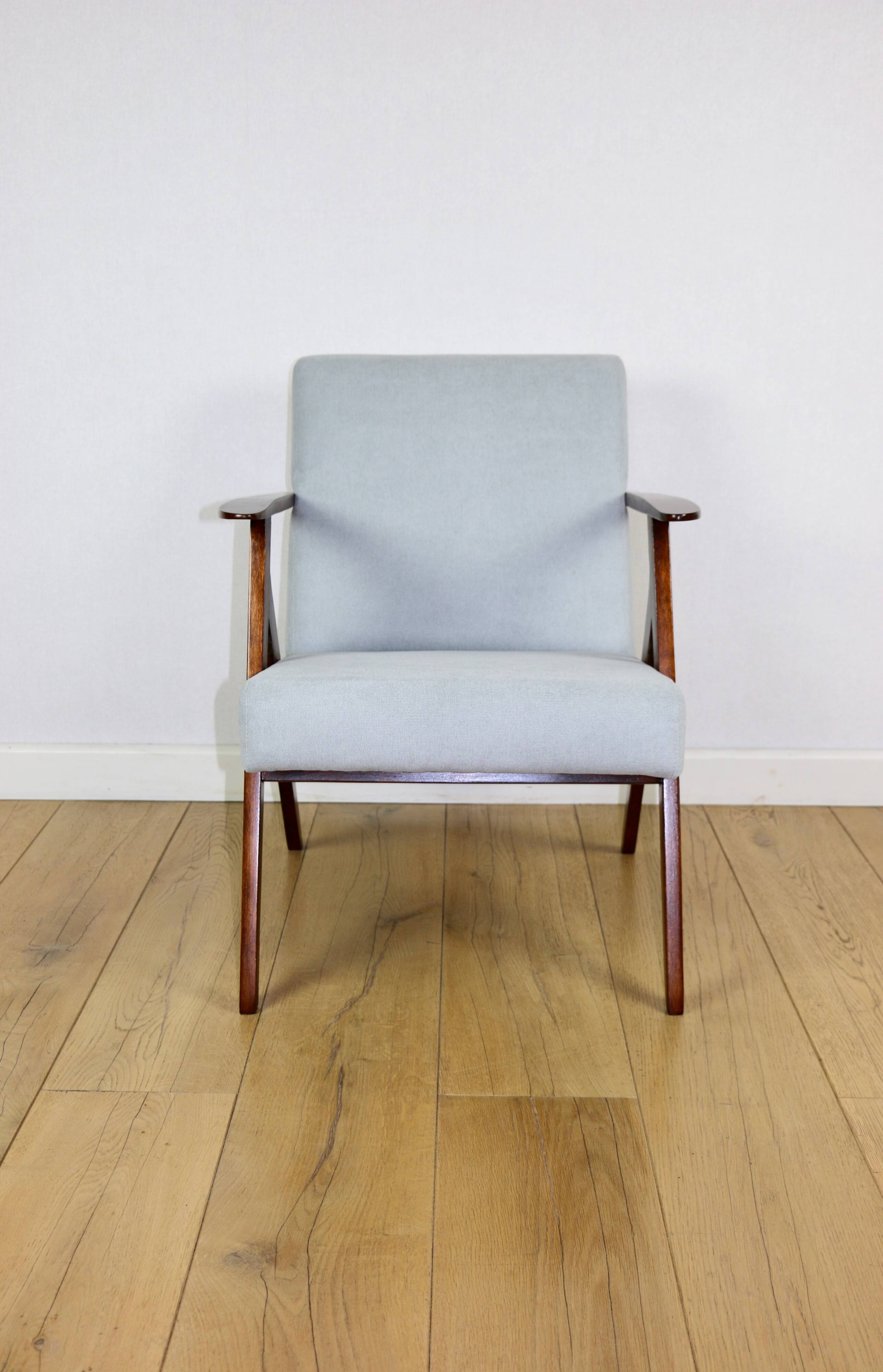 Vintage armchair like VAR blue turquoise - 2 pieces available