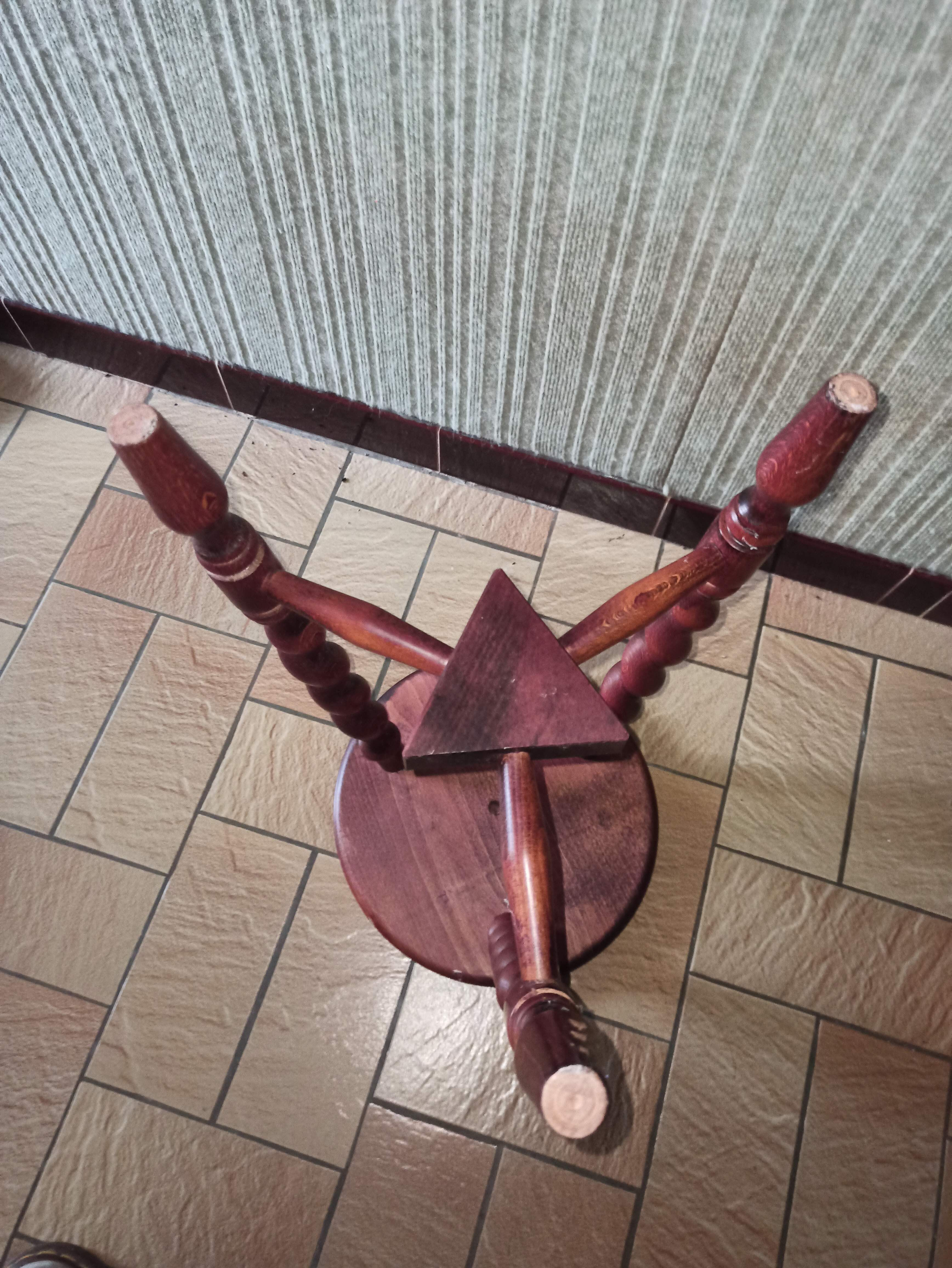 Wooden stool