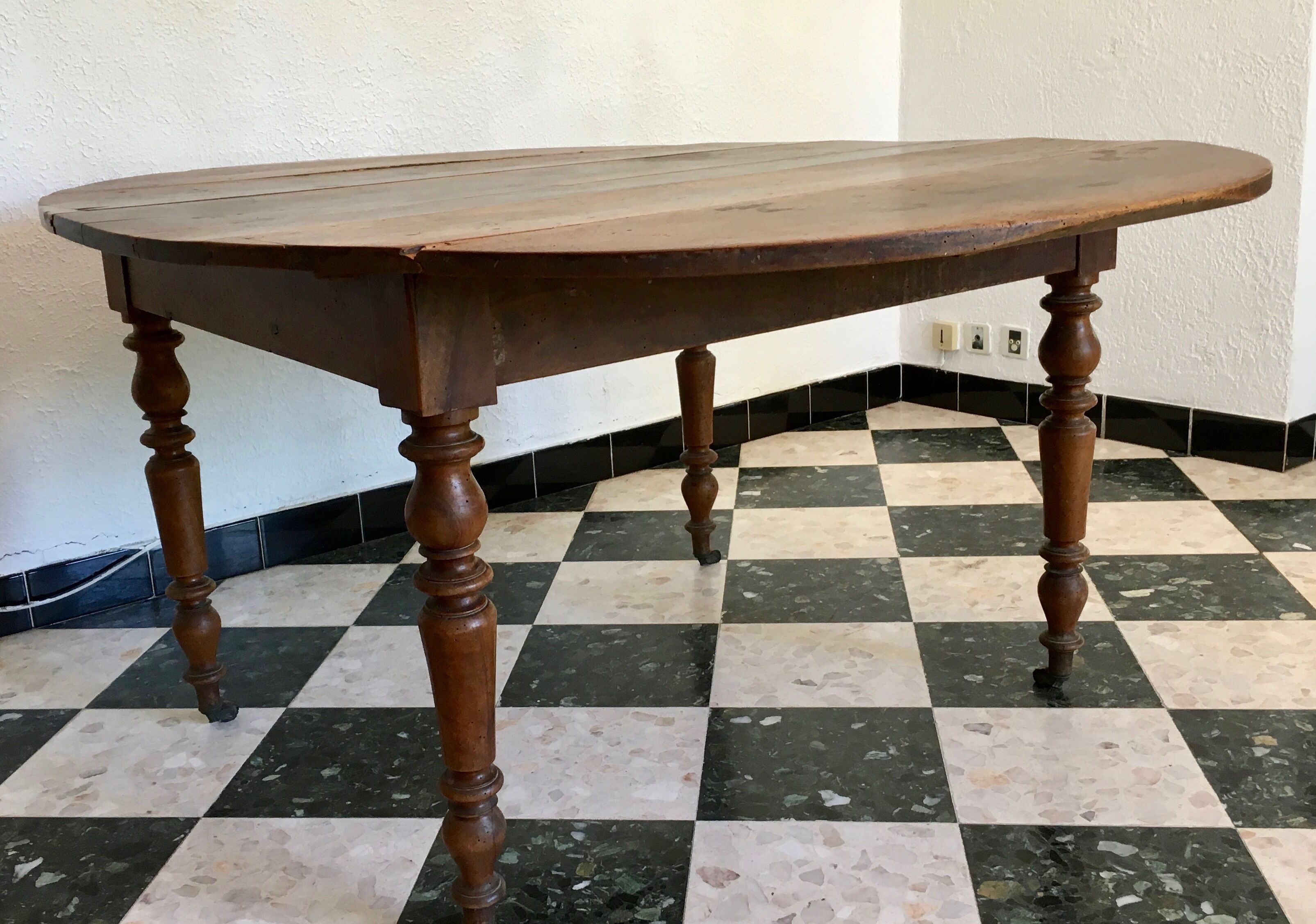 19th century knock-down table