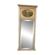 Console half-moon and trumeau mirror in Louis XVI style