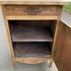 Louis XV chest of drawers renovated in solid raw oak wood, 18th century