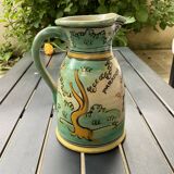 Pichet Arzobispo décors de chèvre
