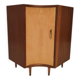 Mid Century corner cabinet