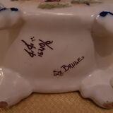 Vase faïencerie Desvres Fourmaintraux 19e siècle