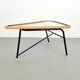 Vintage Rattan Coffee Table attributed to Dirk Van Sliedregt for Rohé Noordwolde, 1960s