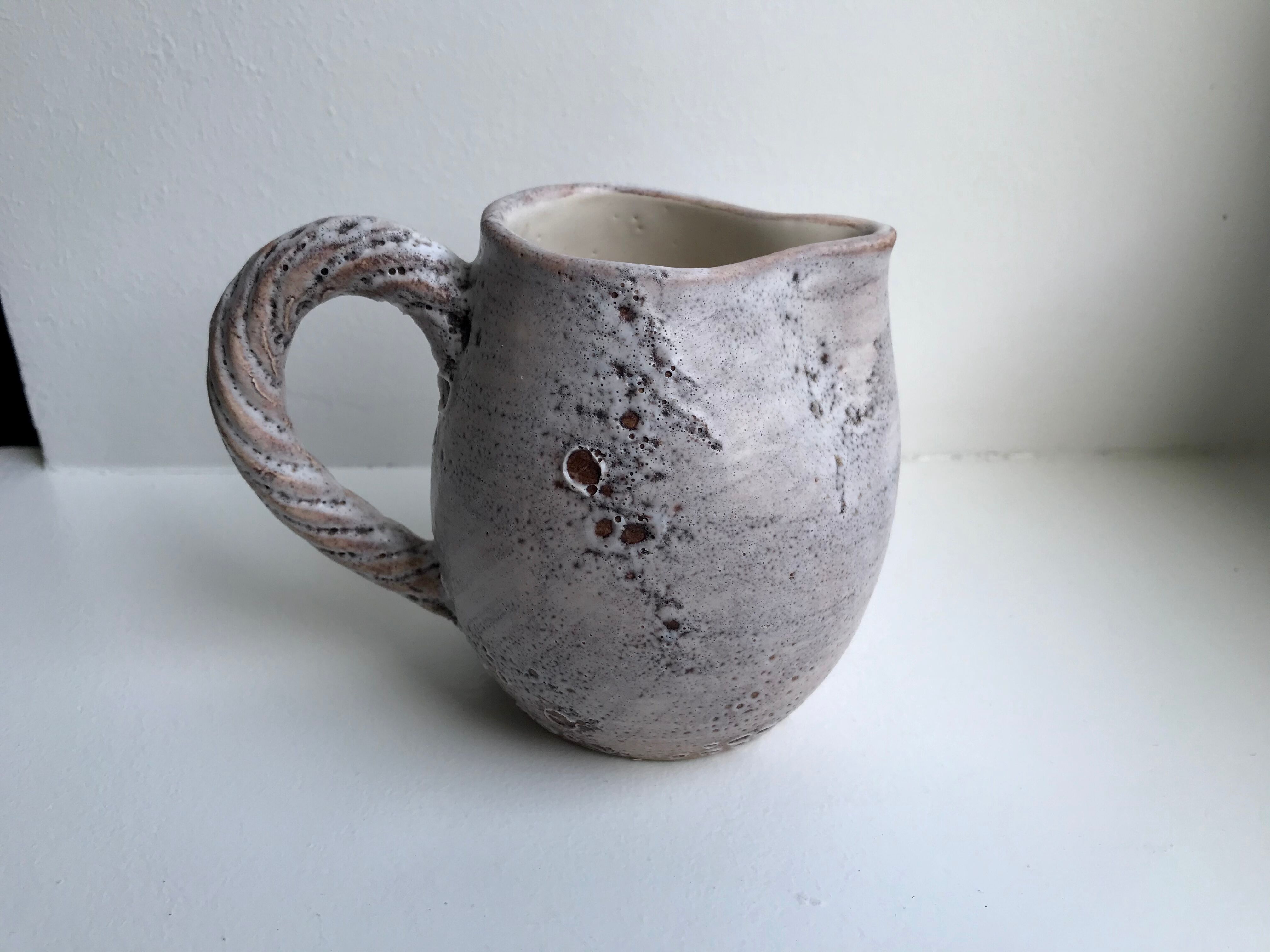 Vallauris sandstone pot 70s