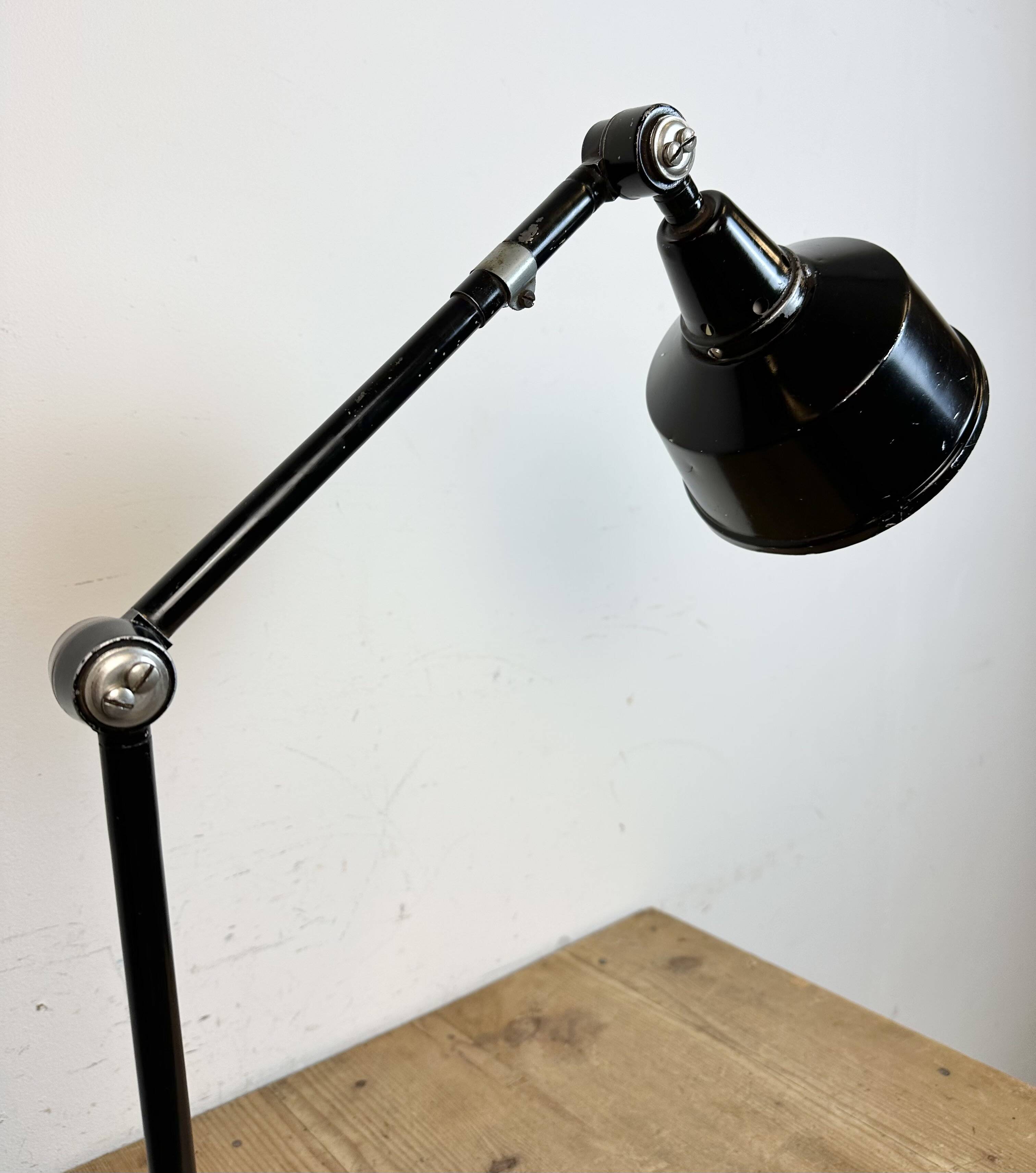 Industrial ddrp desk or wall lamp by curt fischer for midgard, 1930s