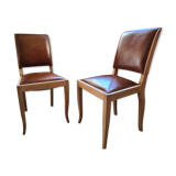 Set of 2 chic vintage chairs