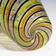 Vase en verre « a canne » de Fratelli Toso avec anses, Murano, Italie, vers