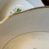 Set of 12 vintage deep plates - Fabiola model from Lunéville -