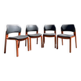 4 chaises de salle à manger années 60