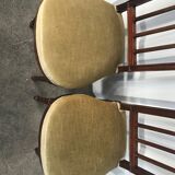 Paire de chaises de style Louis XVI