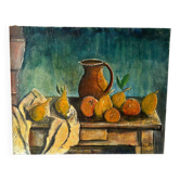 Nature morte signée de 1970