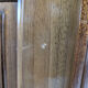 Mahogany and breccia marble sideboard
