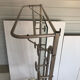 Vintage aluminum coat rack