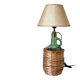 Lampe dame-jeanne vintage