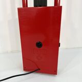 Uno red floor lamp by Gian N. Gigante for Zerbetto, 1980