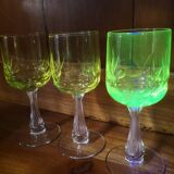Set of 3 uraline glasses