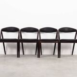 Set of four rosewood chairs, Danish design, 1970s, designer: Kai Kristiansen