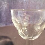 Old vintage glasses with ciselé 6