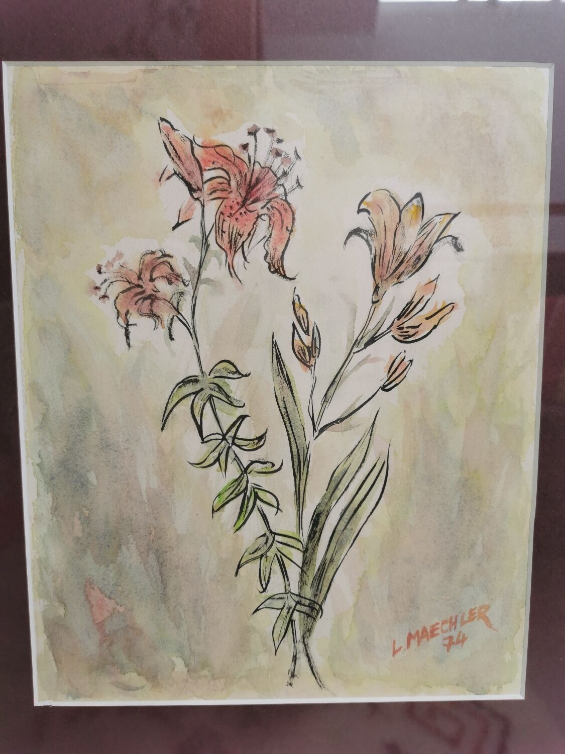 Floral painting