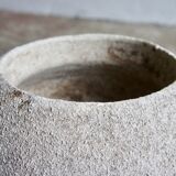 Spherical concrete planter