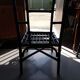 4 fauteuils en rotin noir