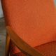 Pair of armchairs by Jiri Jiroutek for Interier Praha, orange color 1970