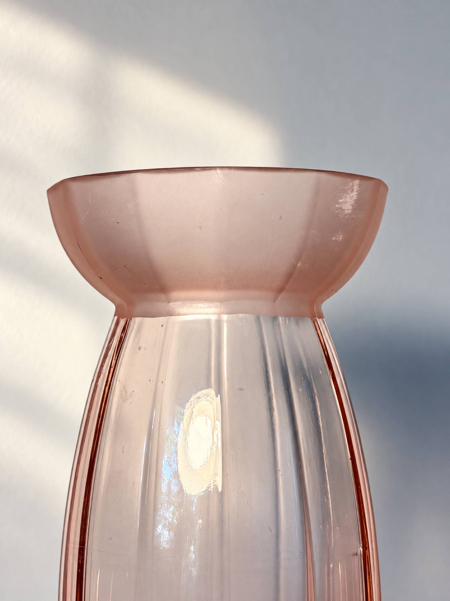 Vase hyathinte Art Deco