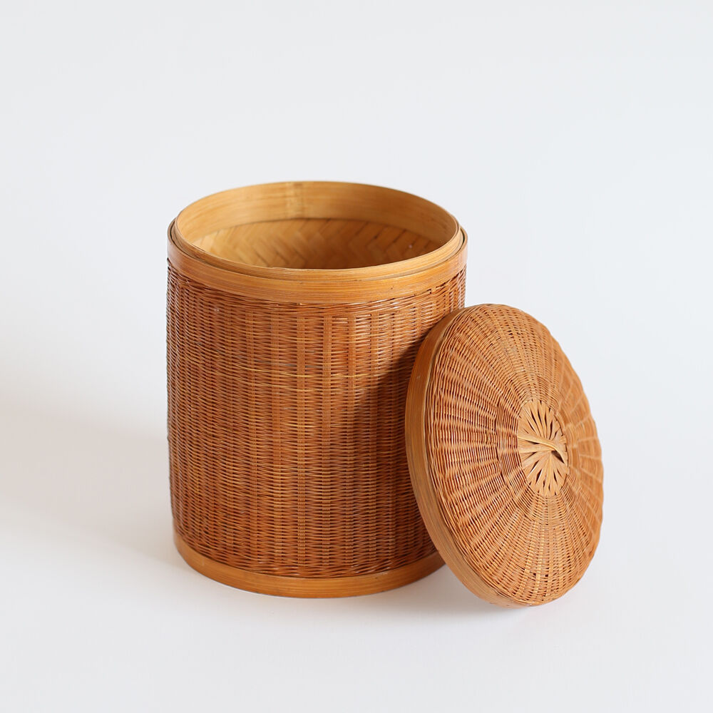Bamboo basket box