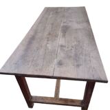 Table de ferme xix en chêne
