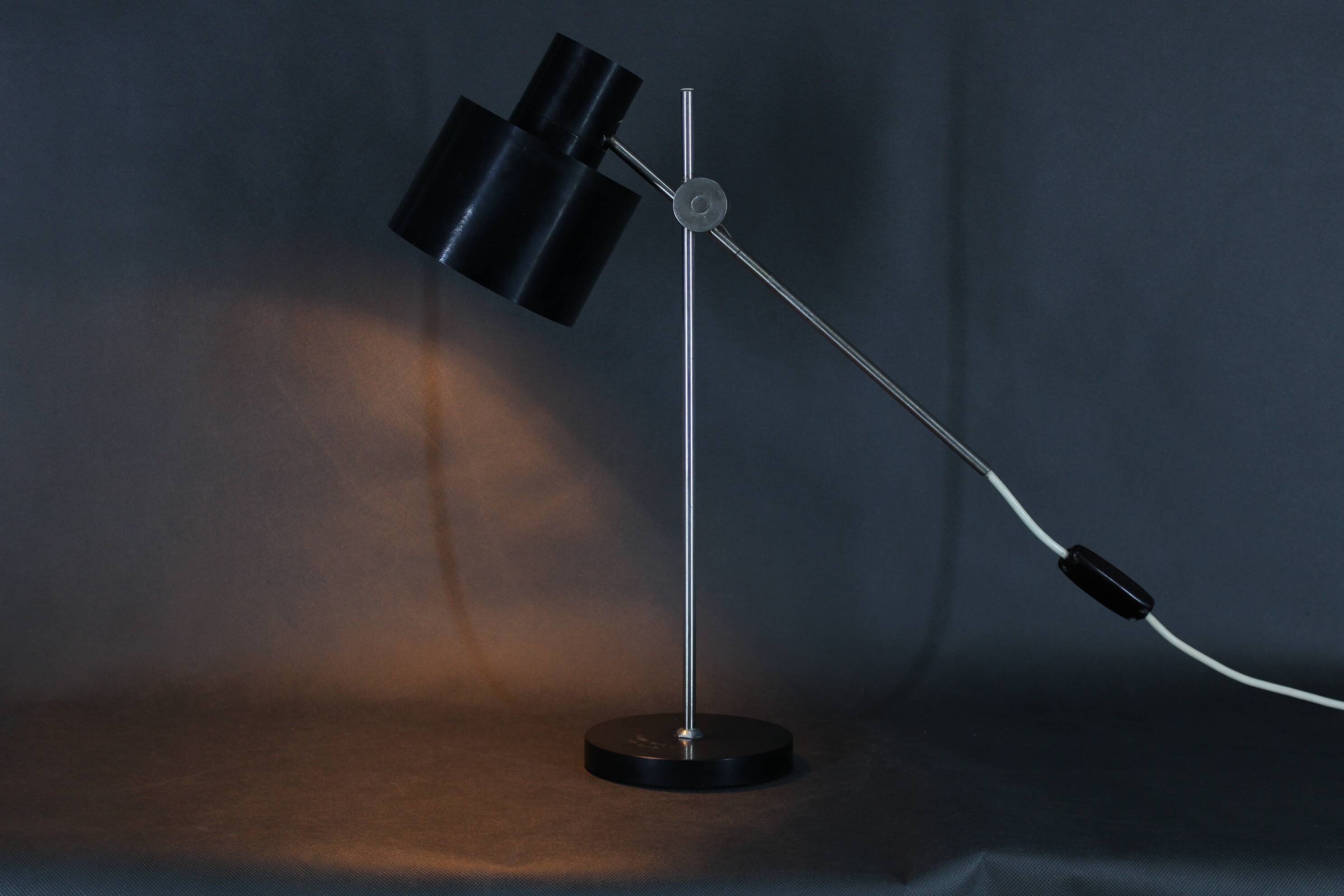 1950s Adjustable Bakelite Table Lamp, Czechoslovakia