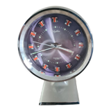 Old alarm clock Rhythm foot Tulip 70s Japan