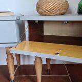 Pair of vintage Scandinavian style bedside tables