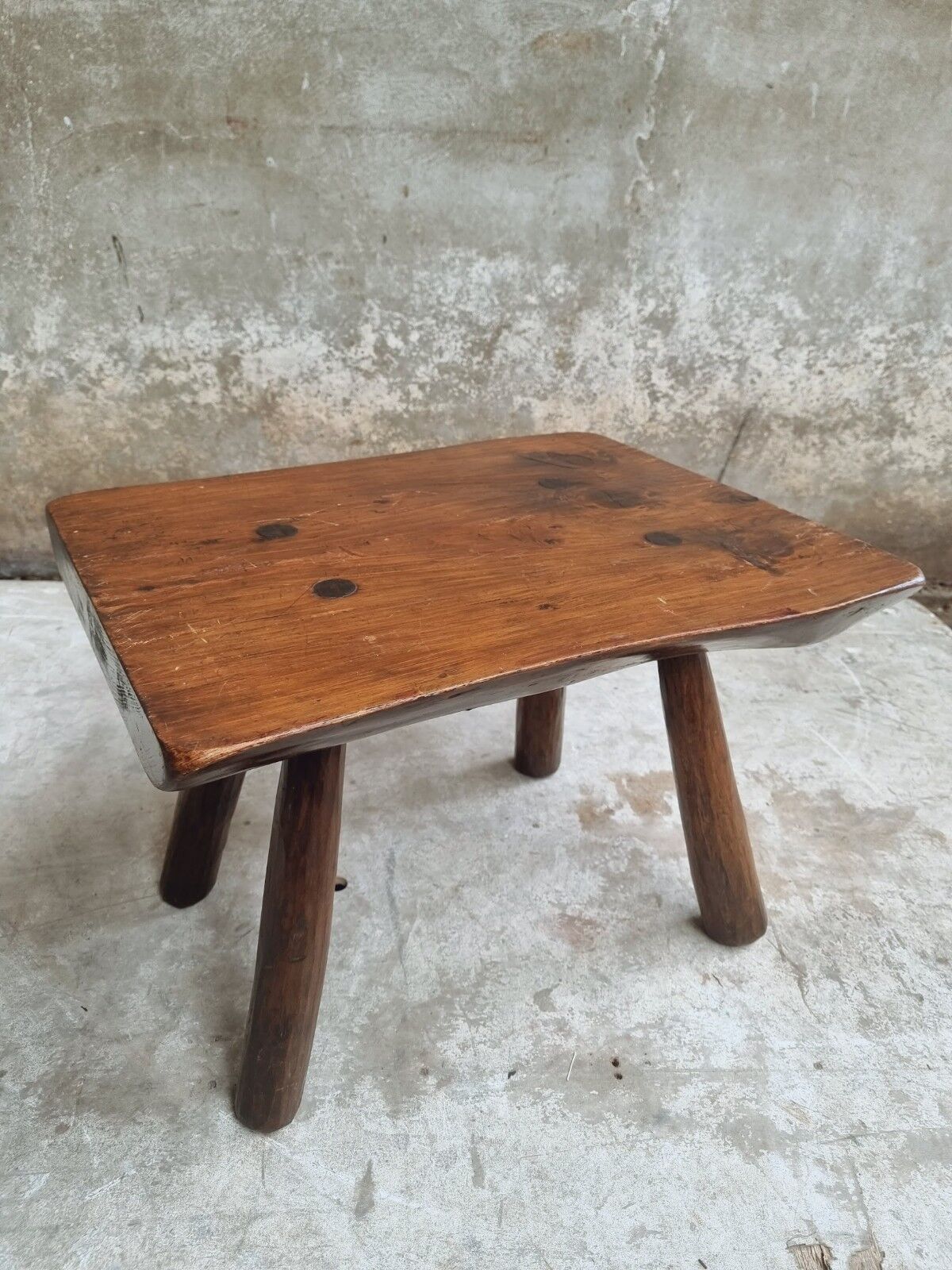 Vintage coffee table brutalist design Paris