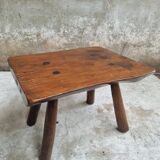 Vintage coffee table brutalist design Paris