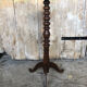 Fifth Door Pot Pot Tripod Wood turned Vintage