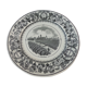 Decorative plate Château Cos d'Estournel Medoc Bordeaux Vieillard